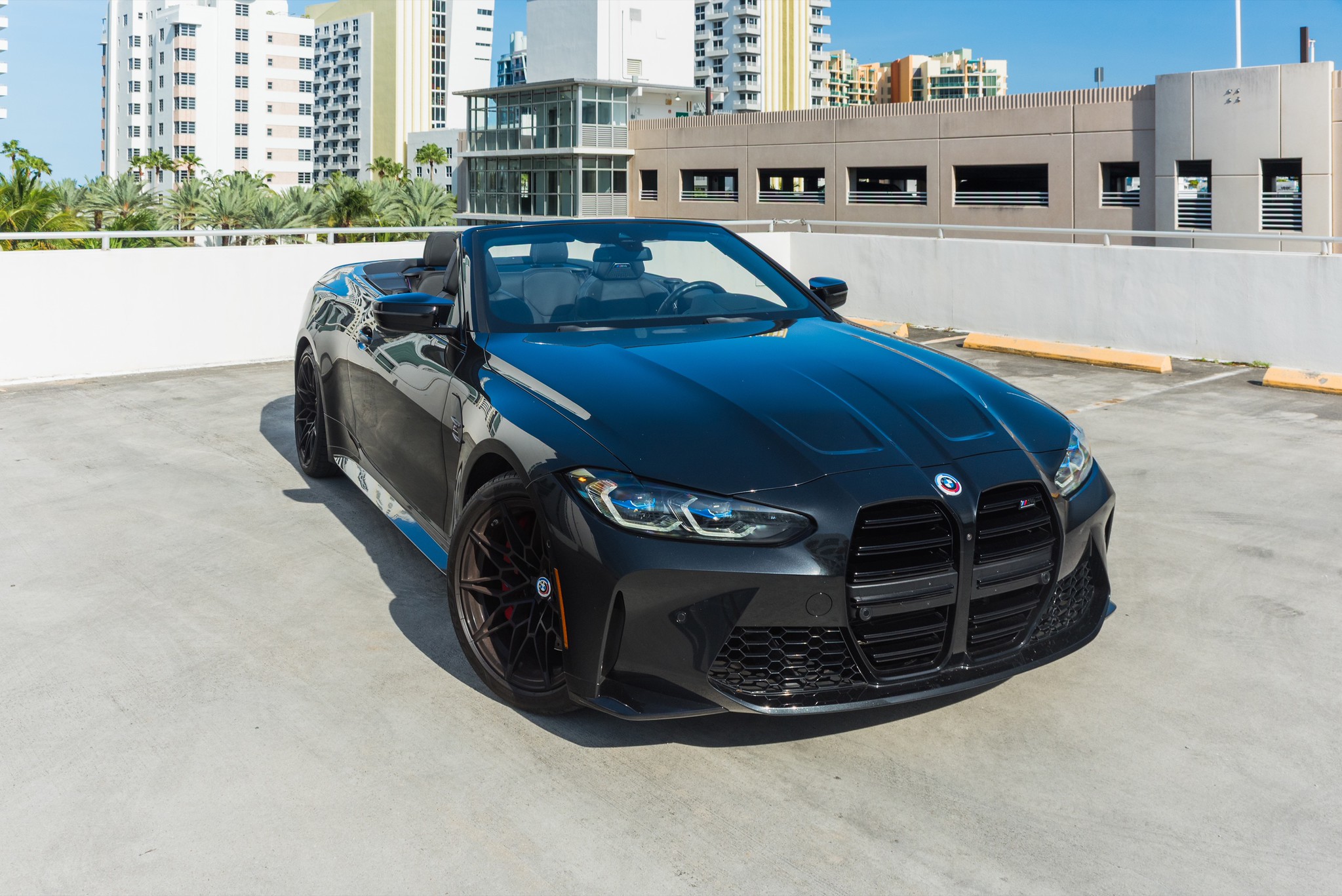 BMW M4 Competition Convertible Black - Image 1