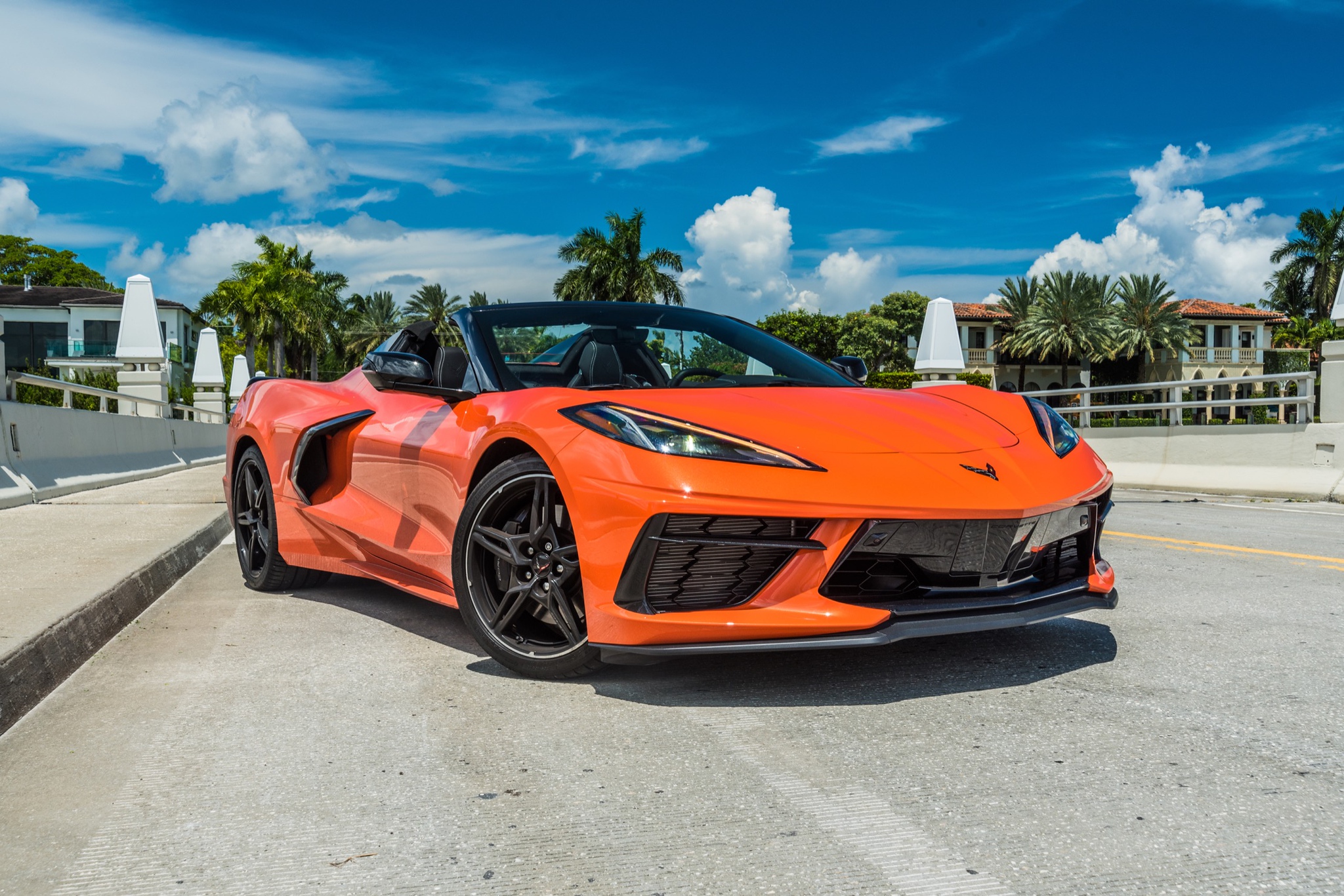 Chevrolet Corvette C8 Convertible Orange - Image 1