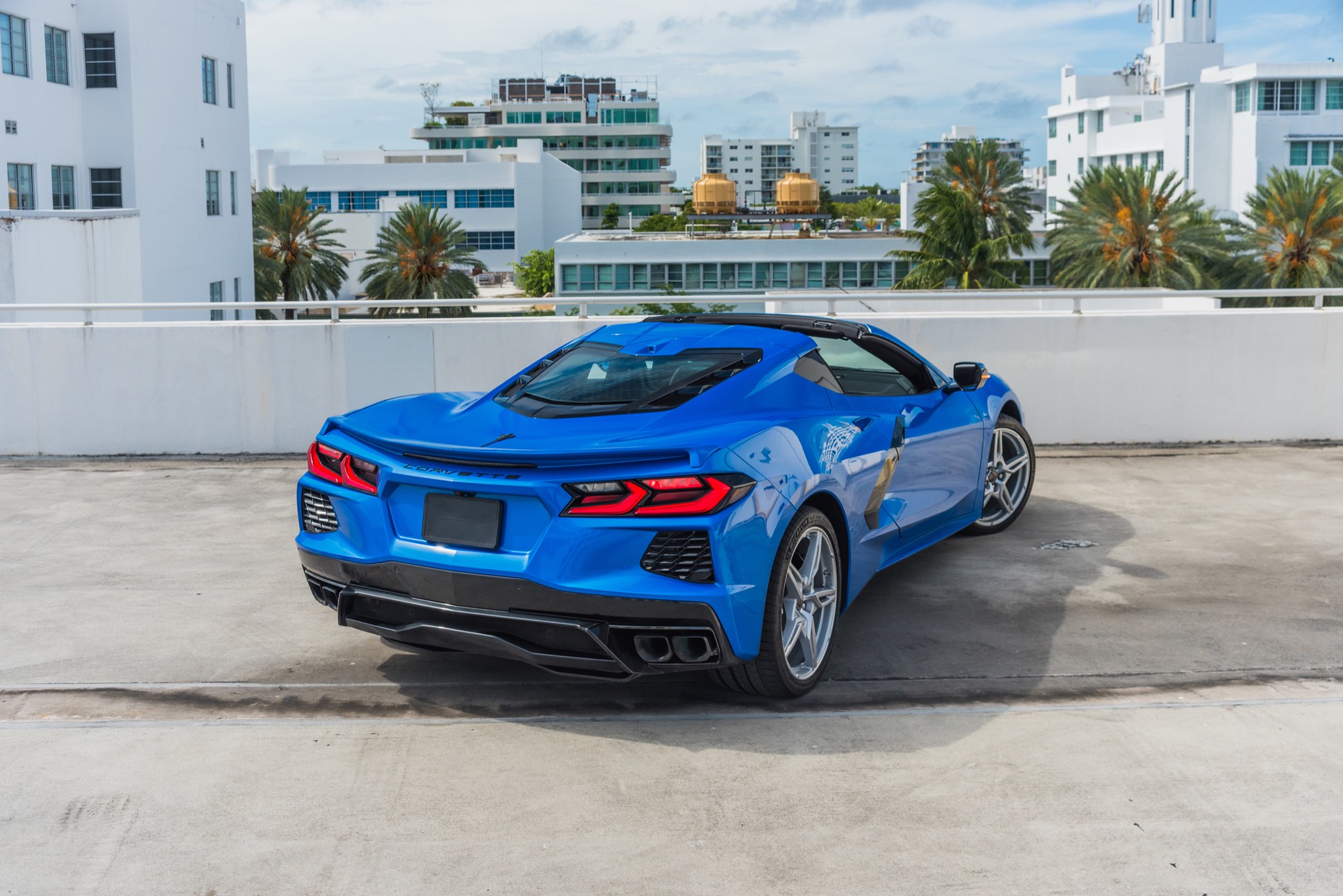 Chevrolet Corvette C8 Coupe Blue/Black - Image 1