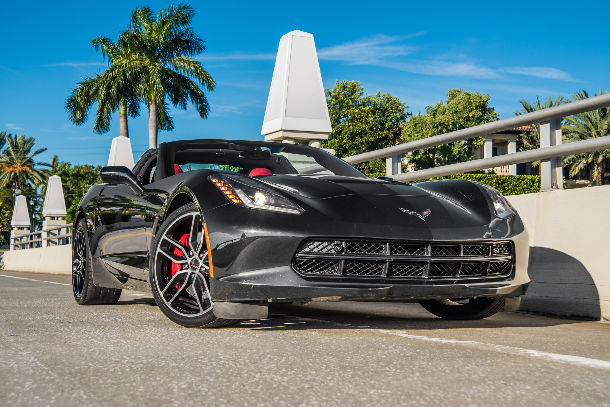 Chevrolet Corvette Convertible Black - Image 1