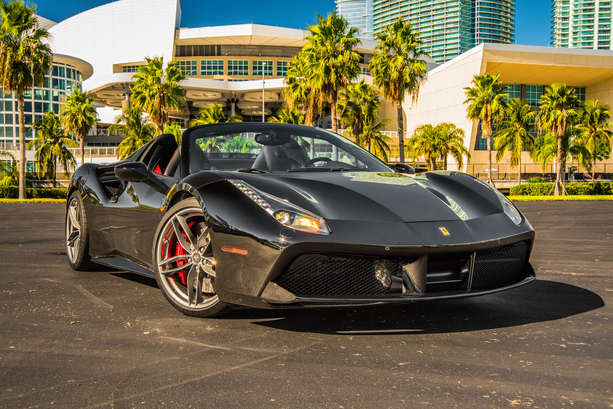 Ferrari 488 Spider Black - Image 1