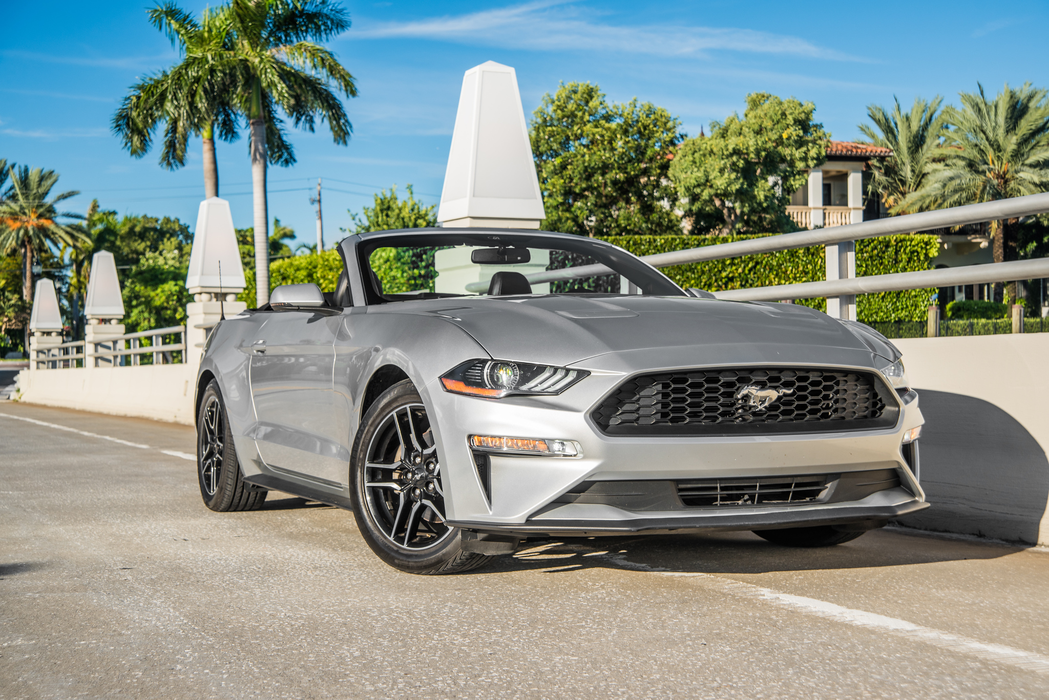 Ford Mustang Convertible Grey - Image 1