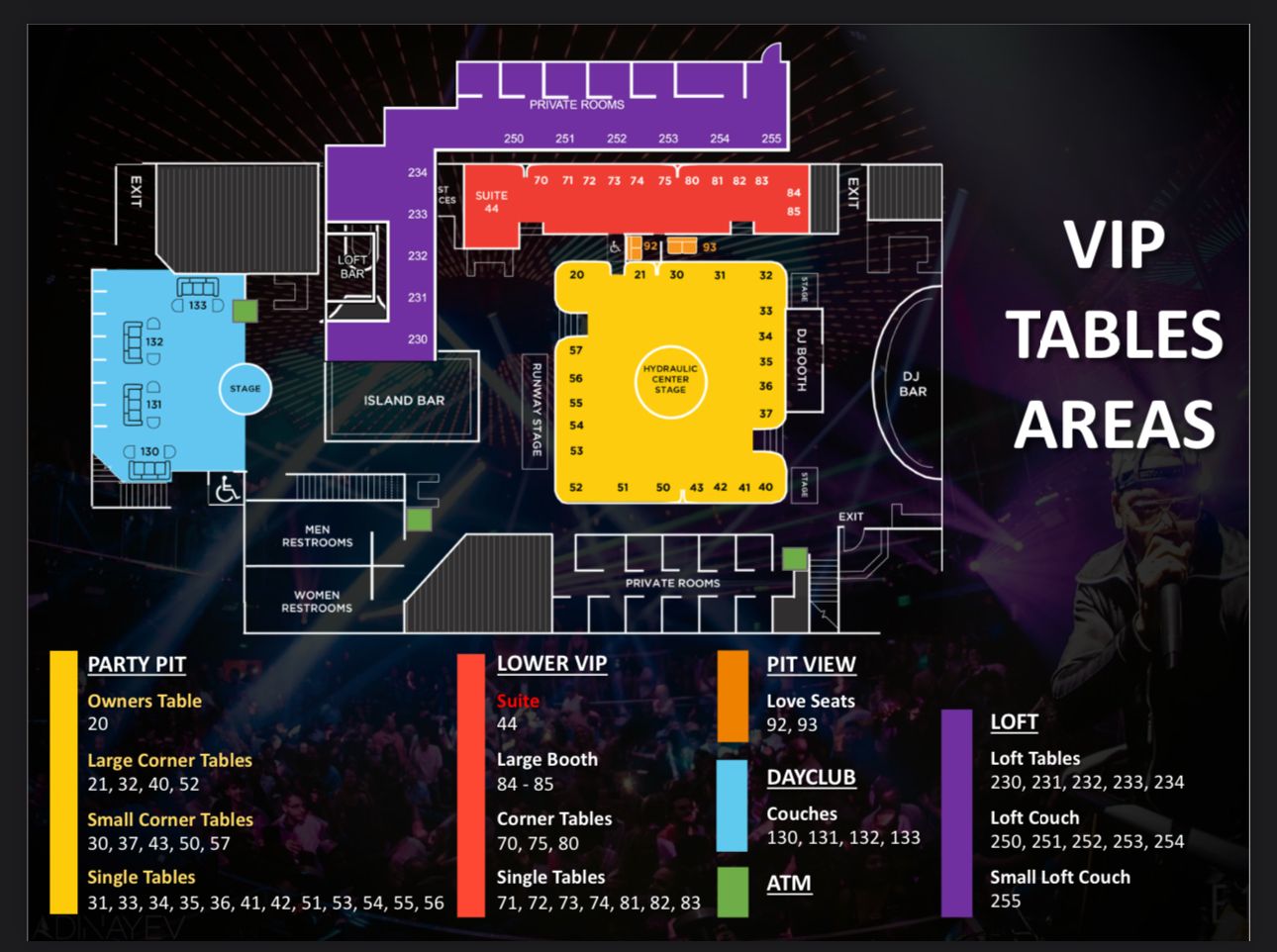 Table Map