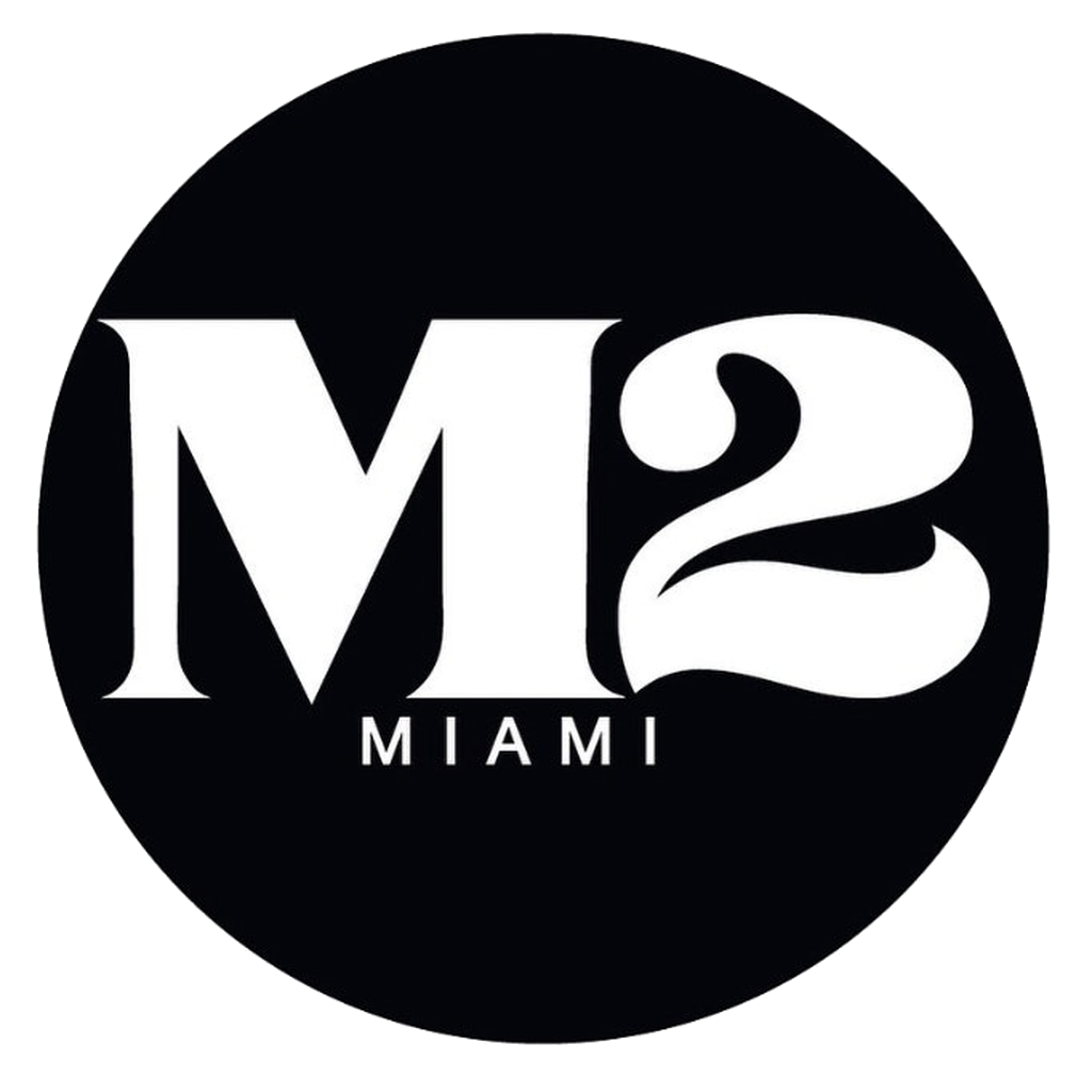 M2 Miami nightclub logo South Beach